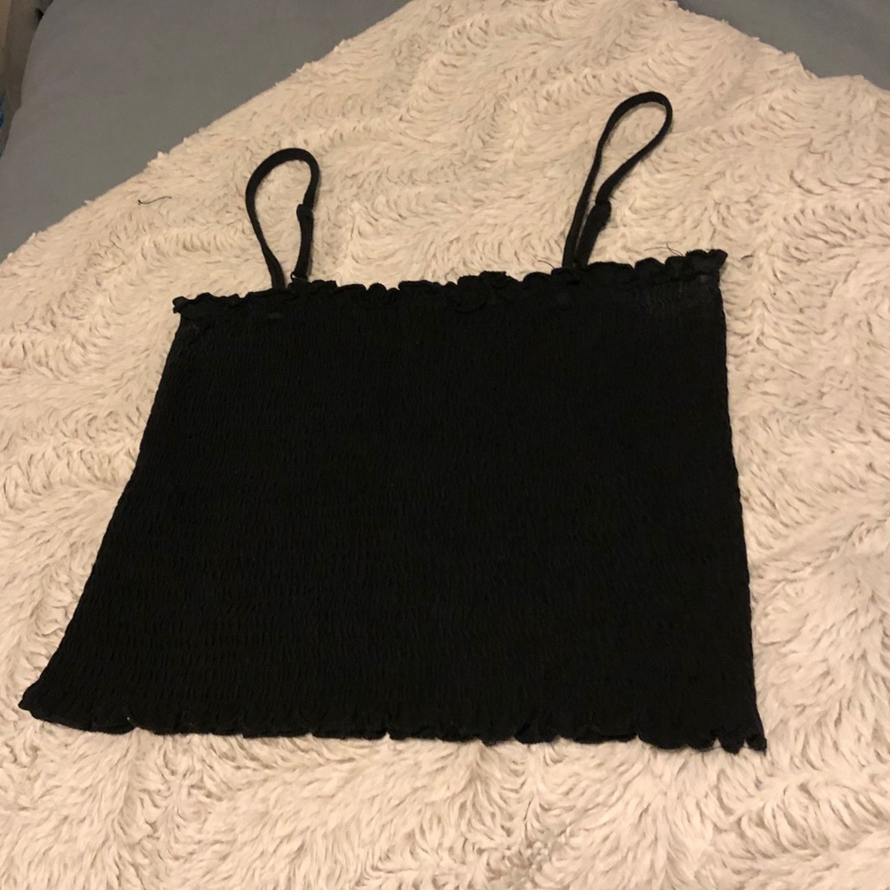 Brandy Melville Rouched Tank Top